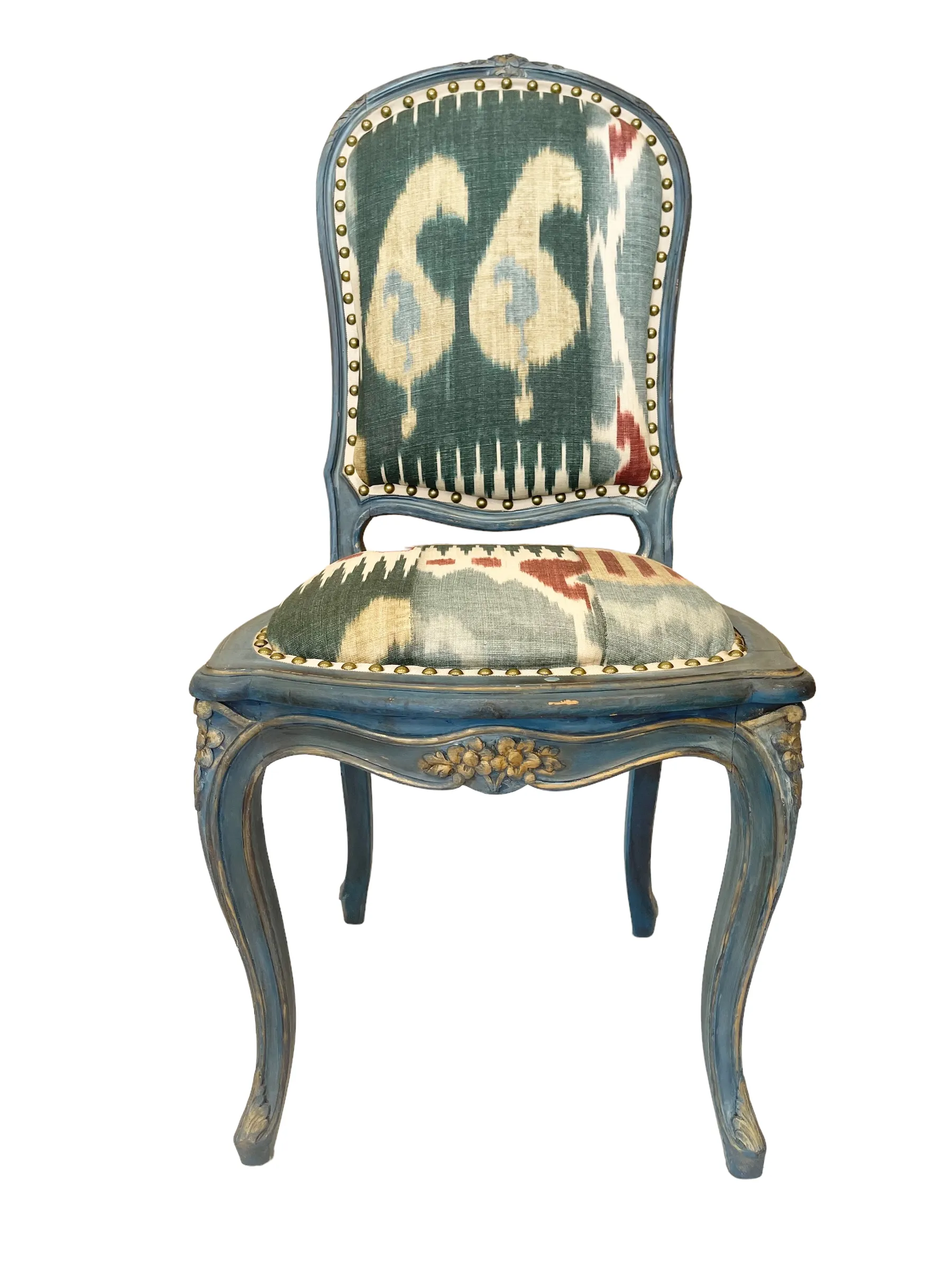 A Pair, Antique French Side Chairs