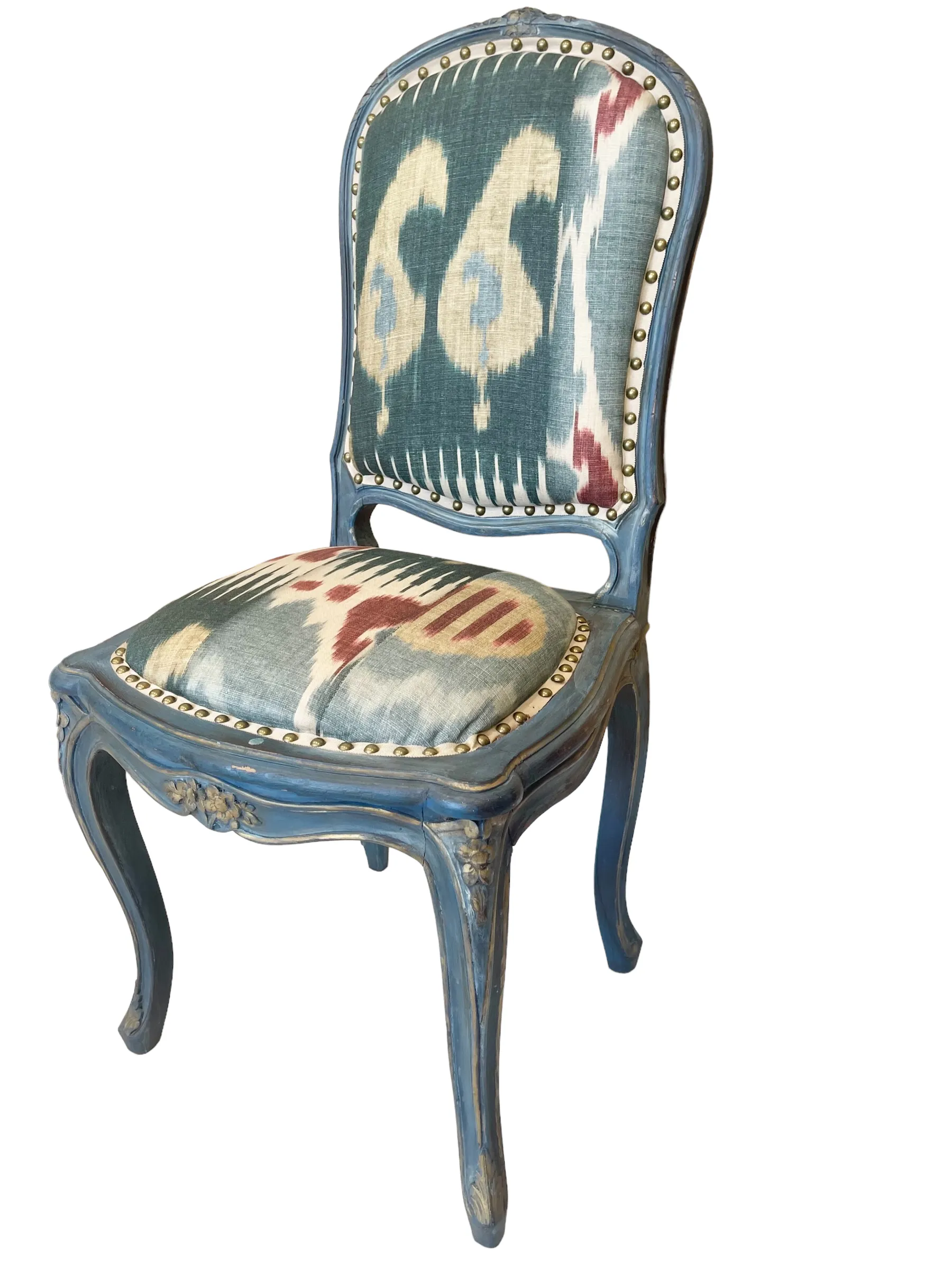 A Pair, Antique French Side Chairs