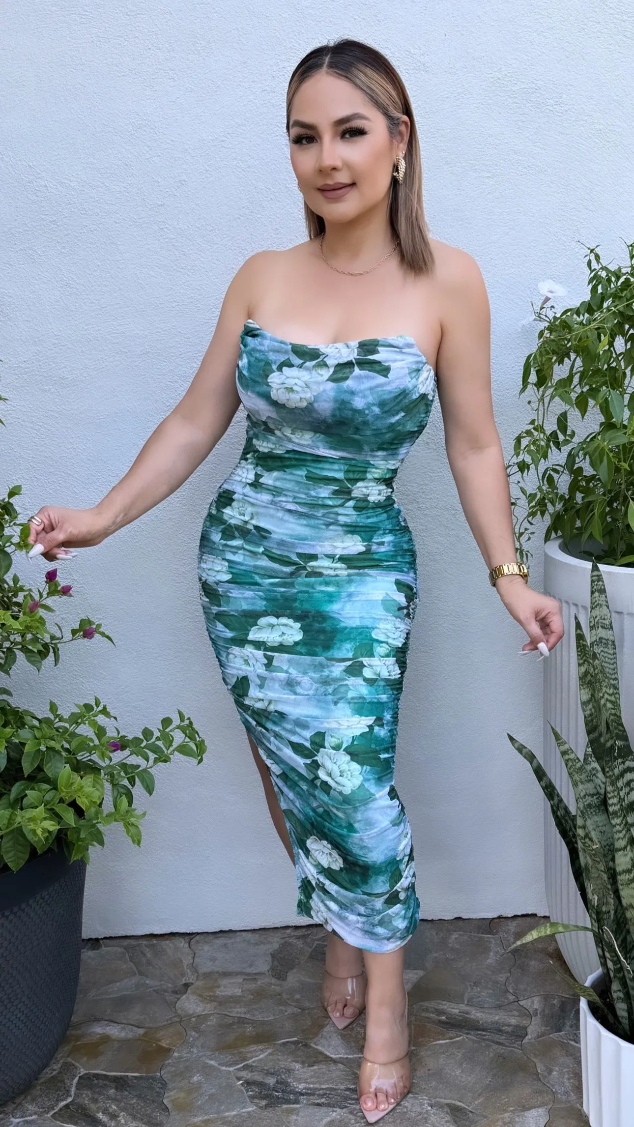 ABIGAIL GREEN DRESS