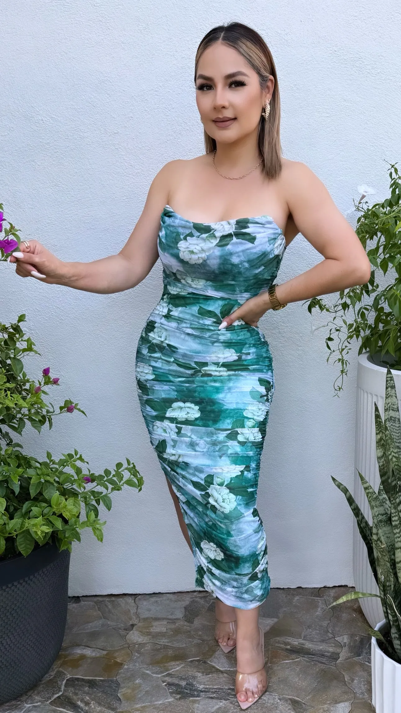 ABIGAIL GREEN DRESS