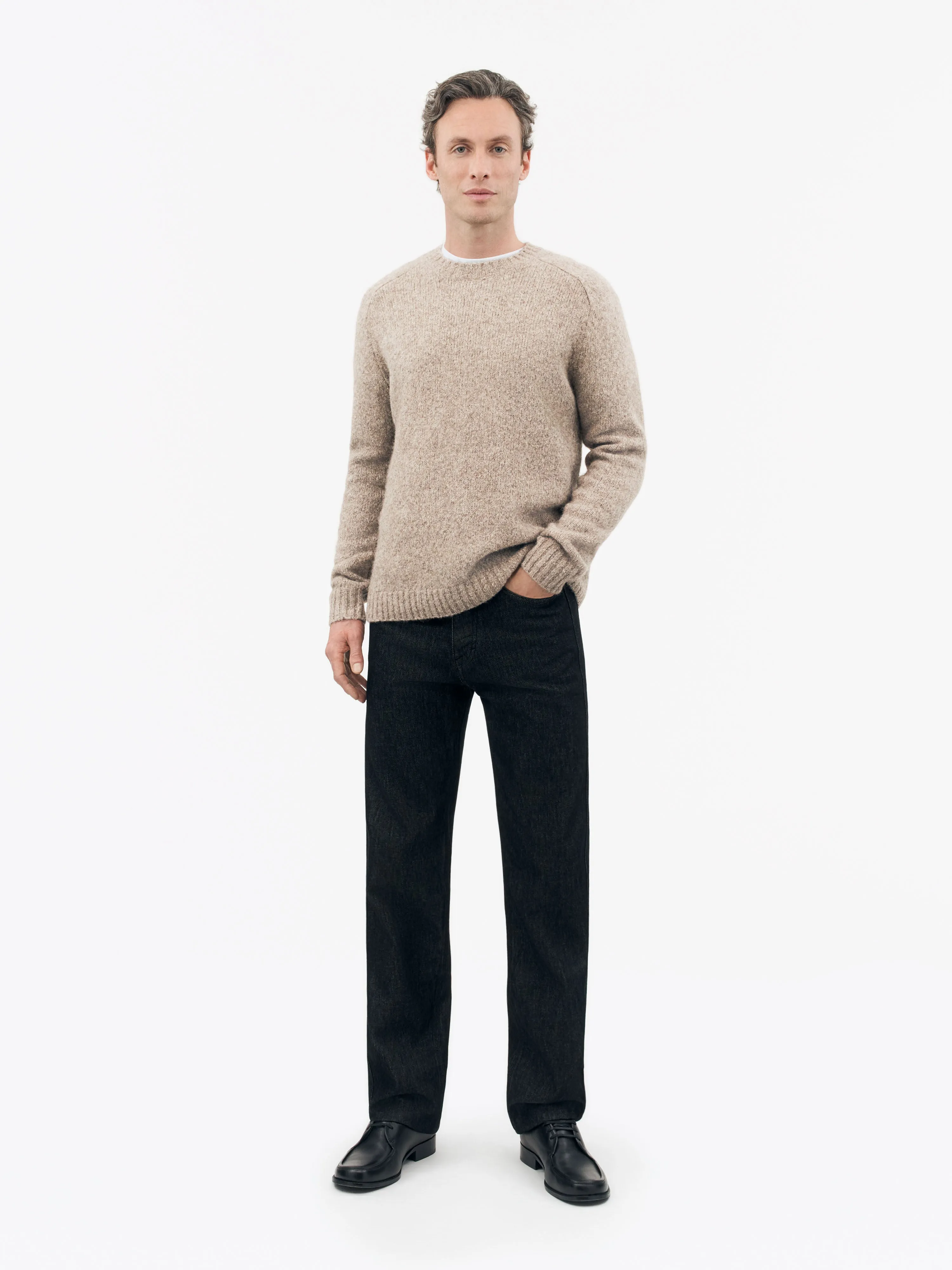 Adryan RWS Sweater in Beige