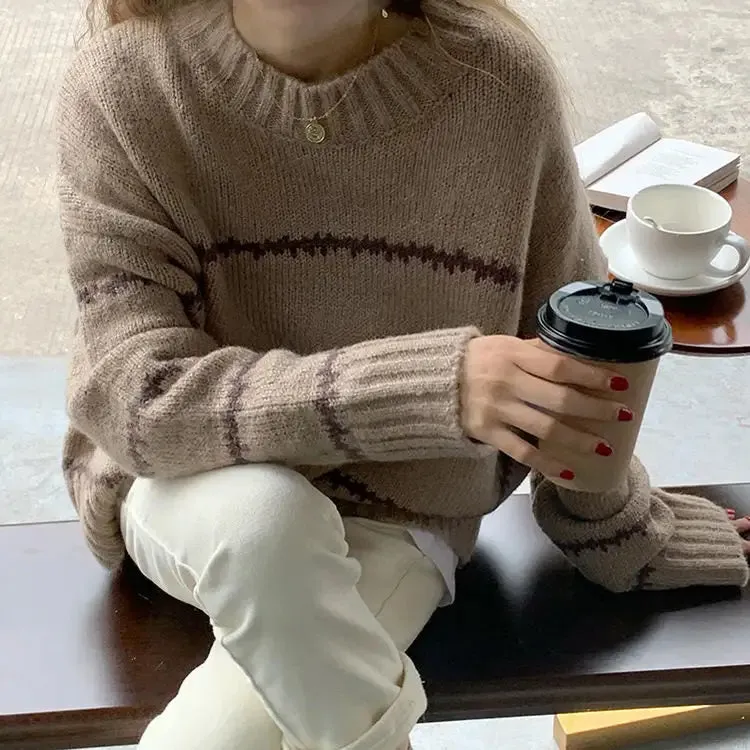 Aesthetic Striped Sweater for a Cozy Modern Look