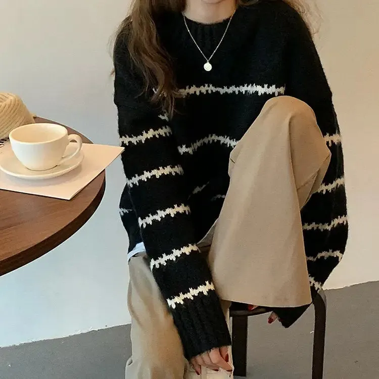 Aesthetic Striped Sweater for a Cozy Modern Look