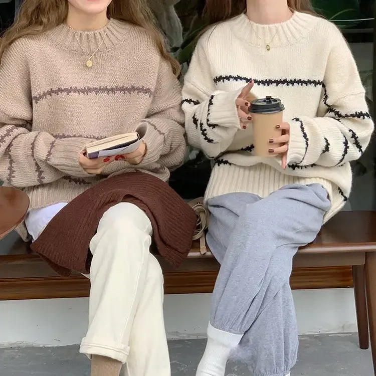 Aesthetic Striped Sweater for a Cozy Modern Look