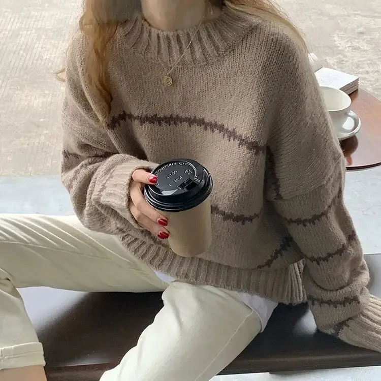 Aesthetic Striped Sweater for a Cozy Modern Look