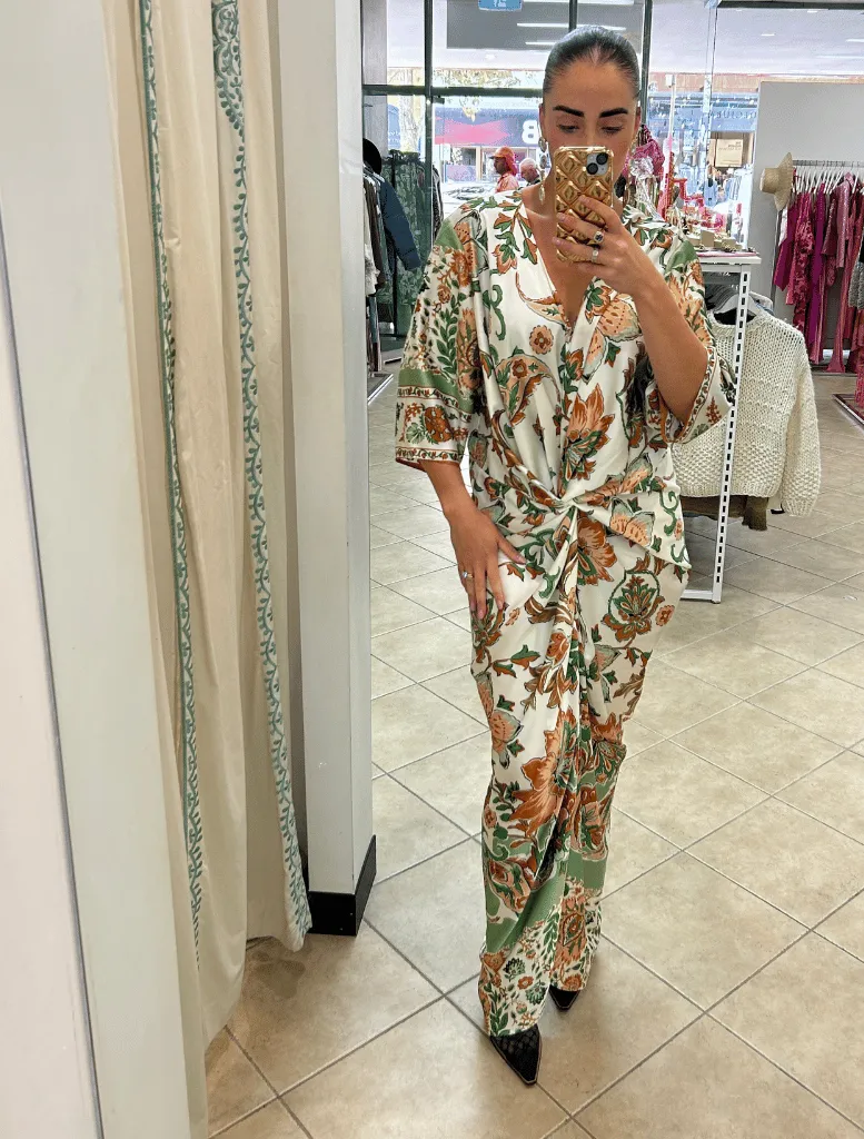 Alex Kimono - Romani Print