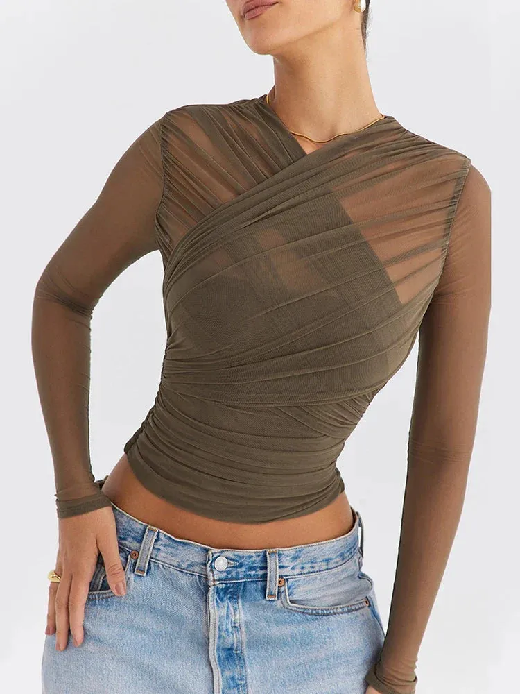 Anna - Chic Long Sleeve Top for Ladies