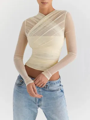 Anna - Chic Long Sleeve Top for Ladies