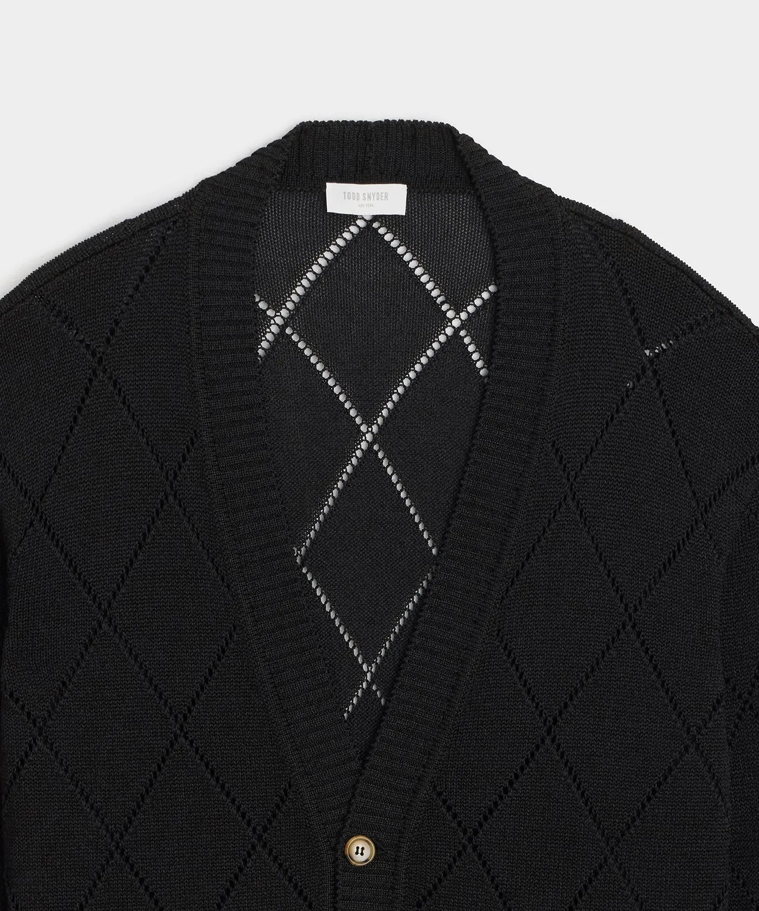 Argyle Cardigan