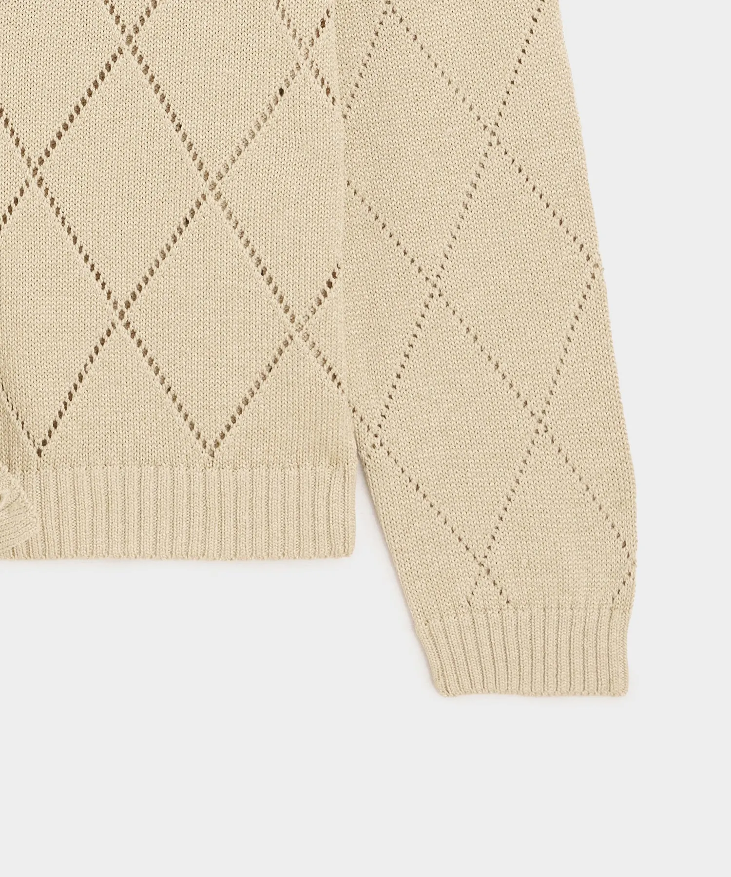 Argyle Cardigan