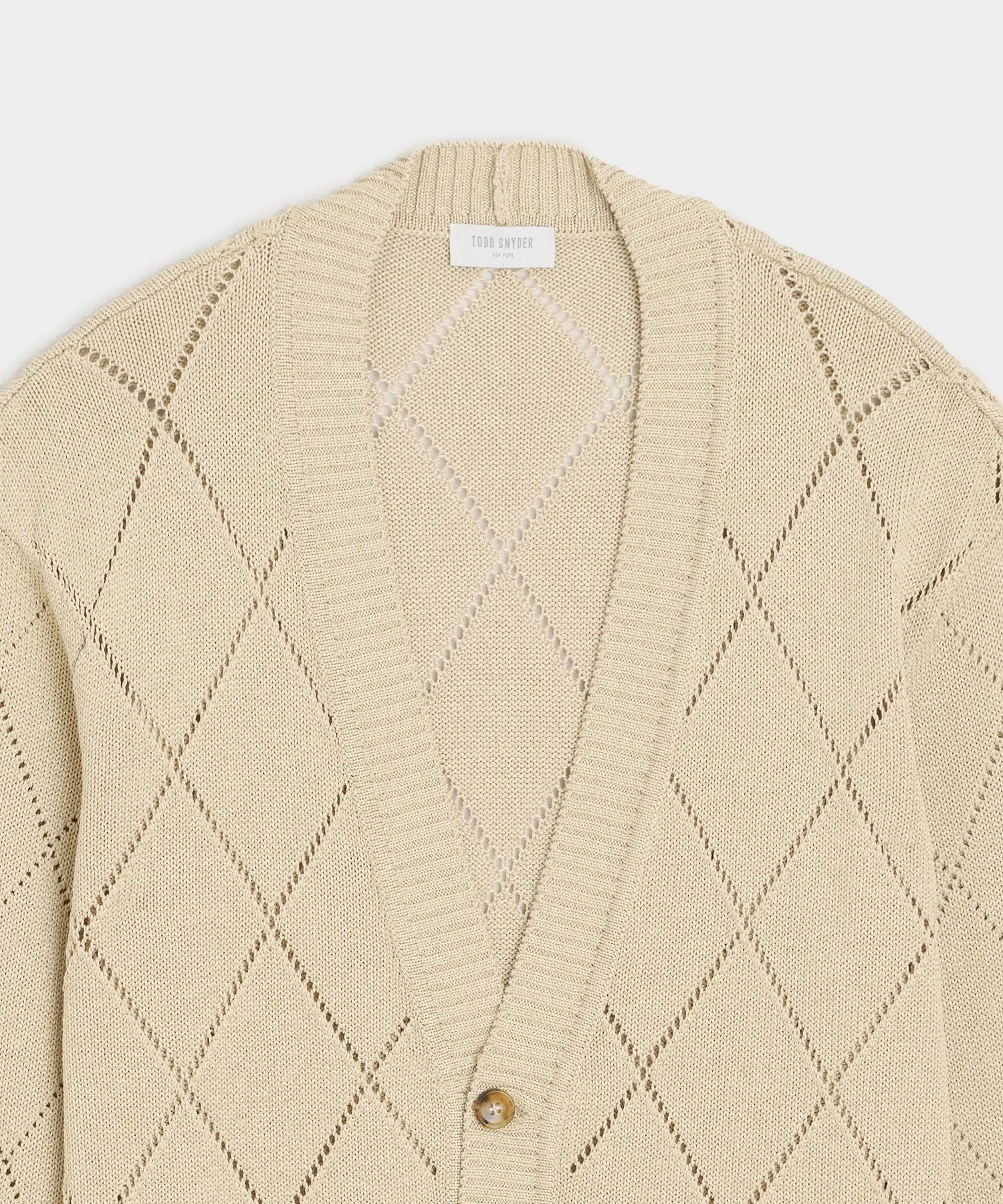 Argyle Cardigan