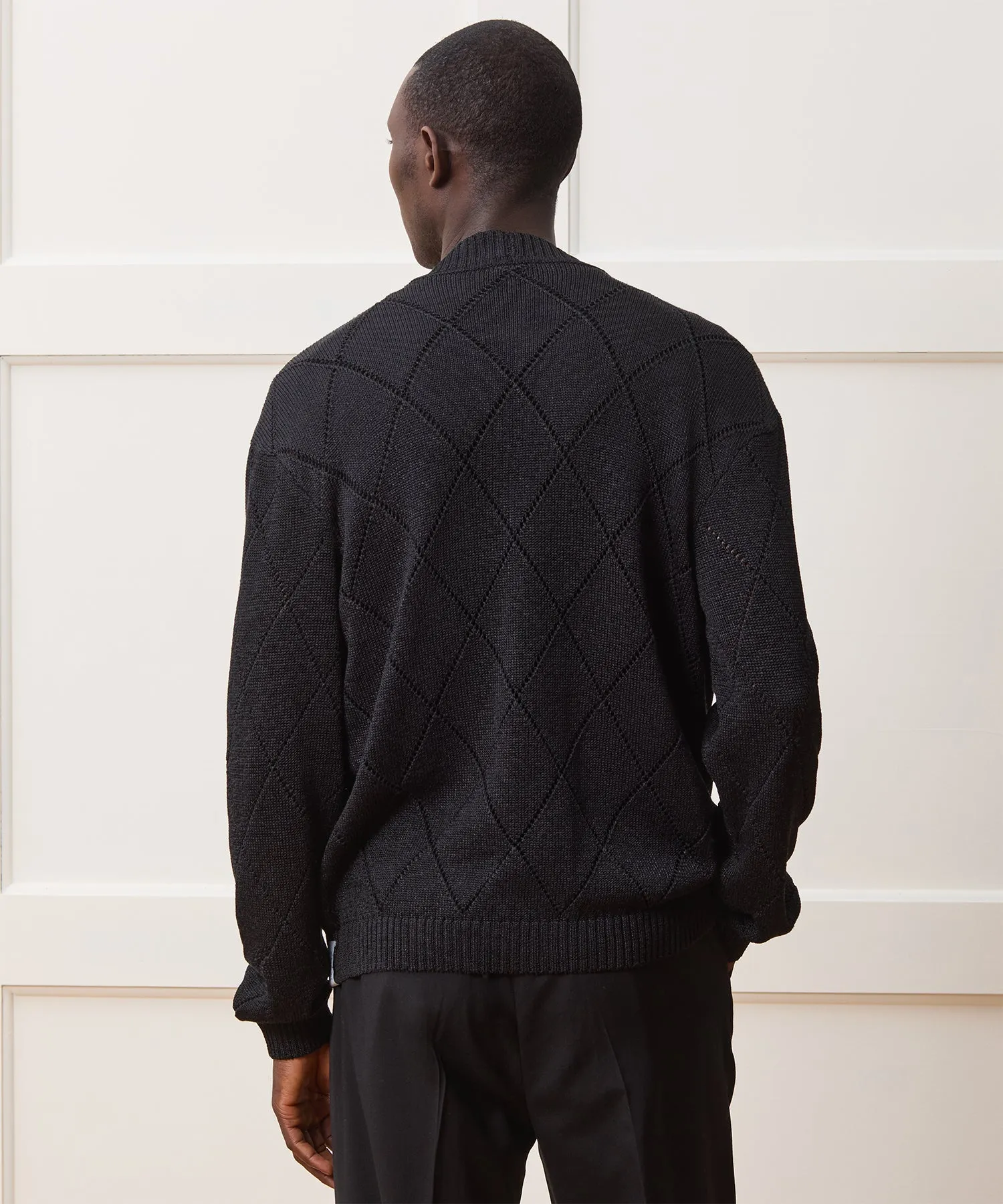 Argyle Cardigan
