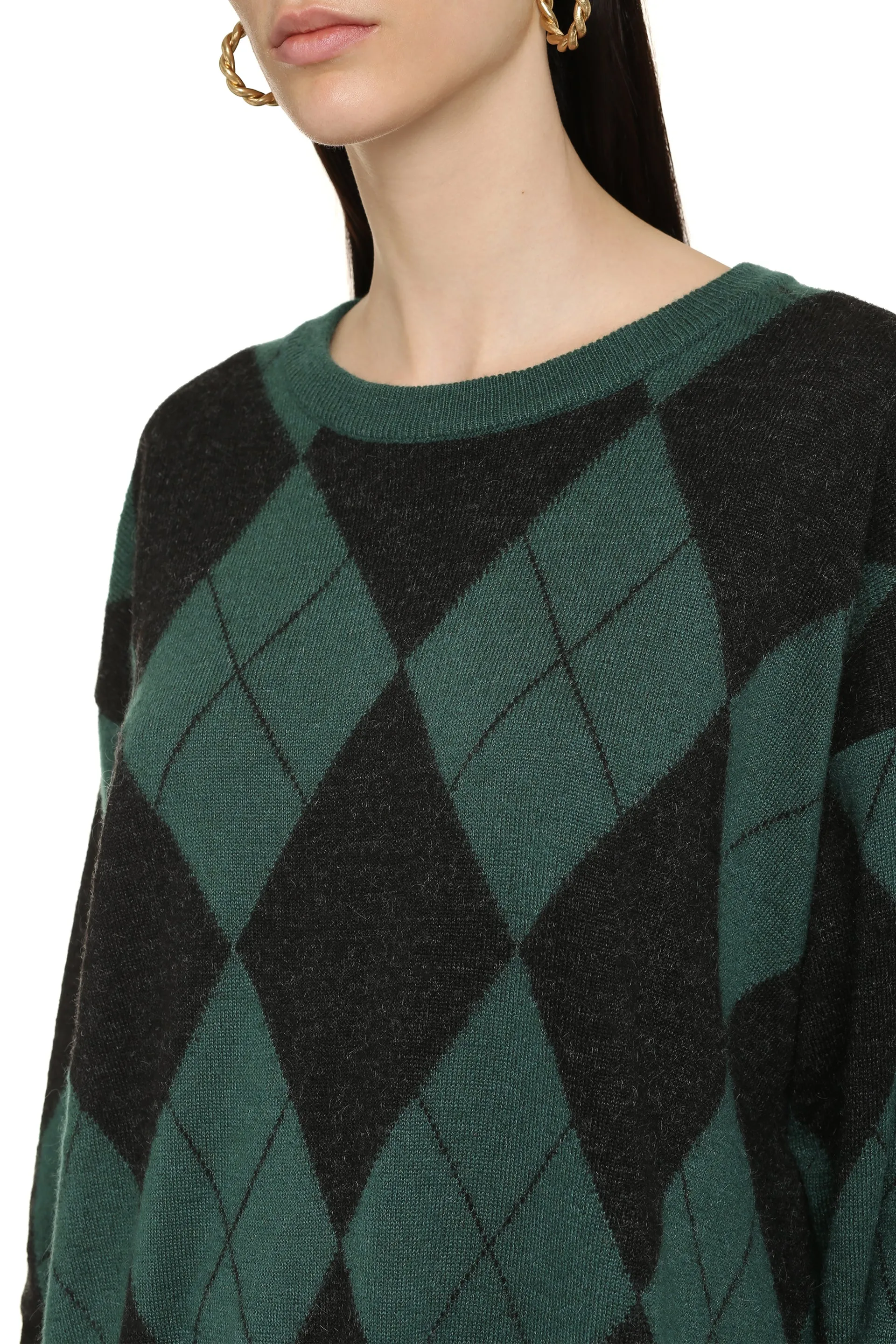 Argyle sweater