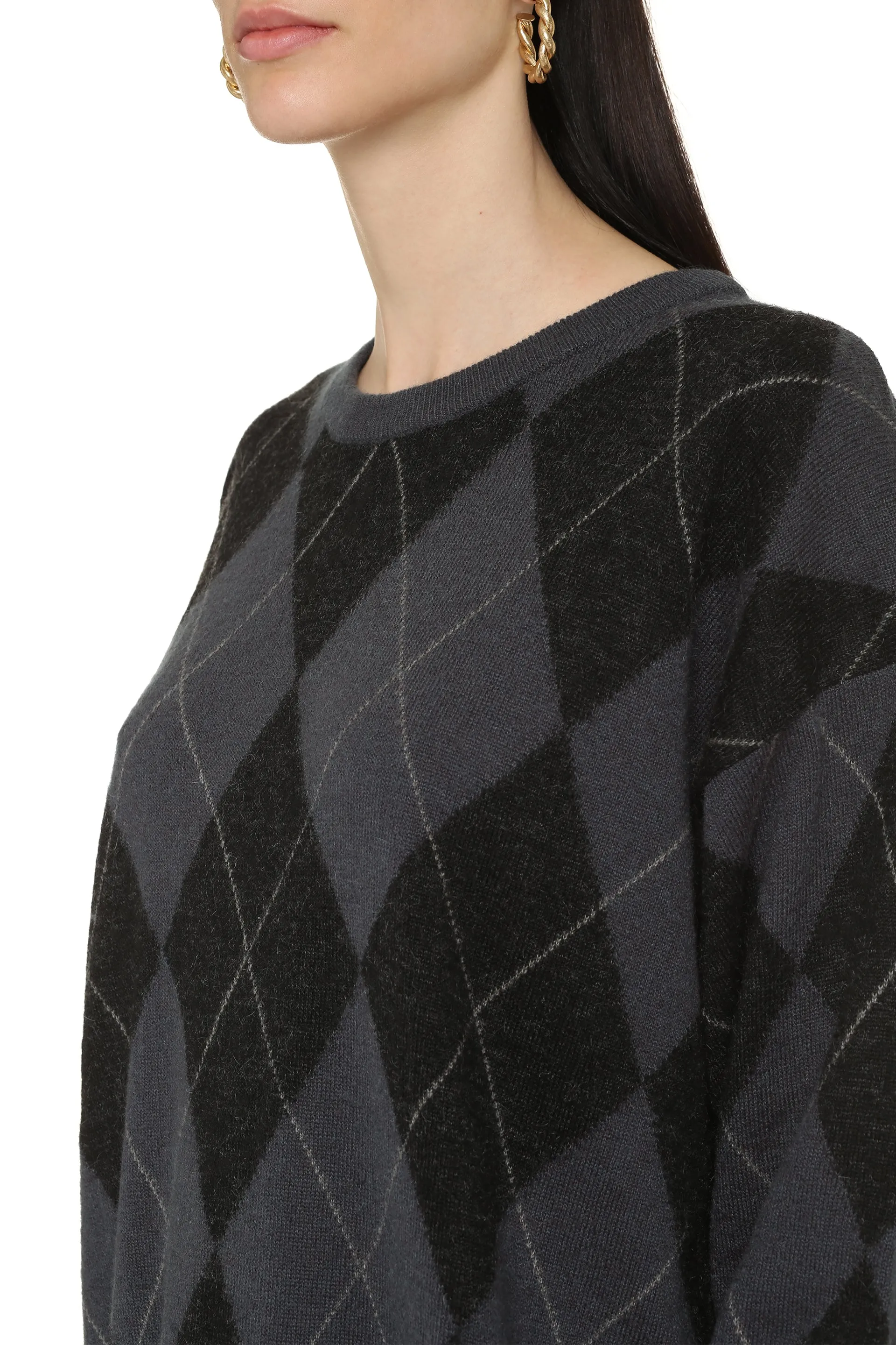 Argyle sweater