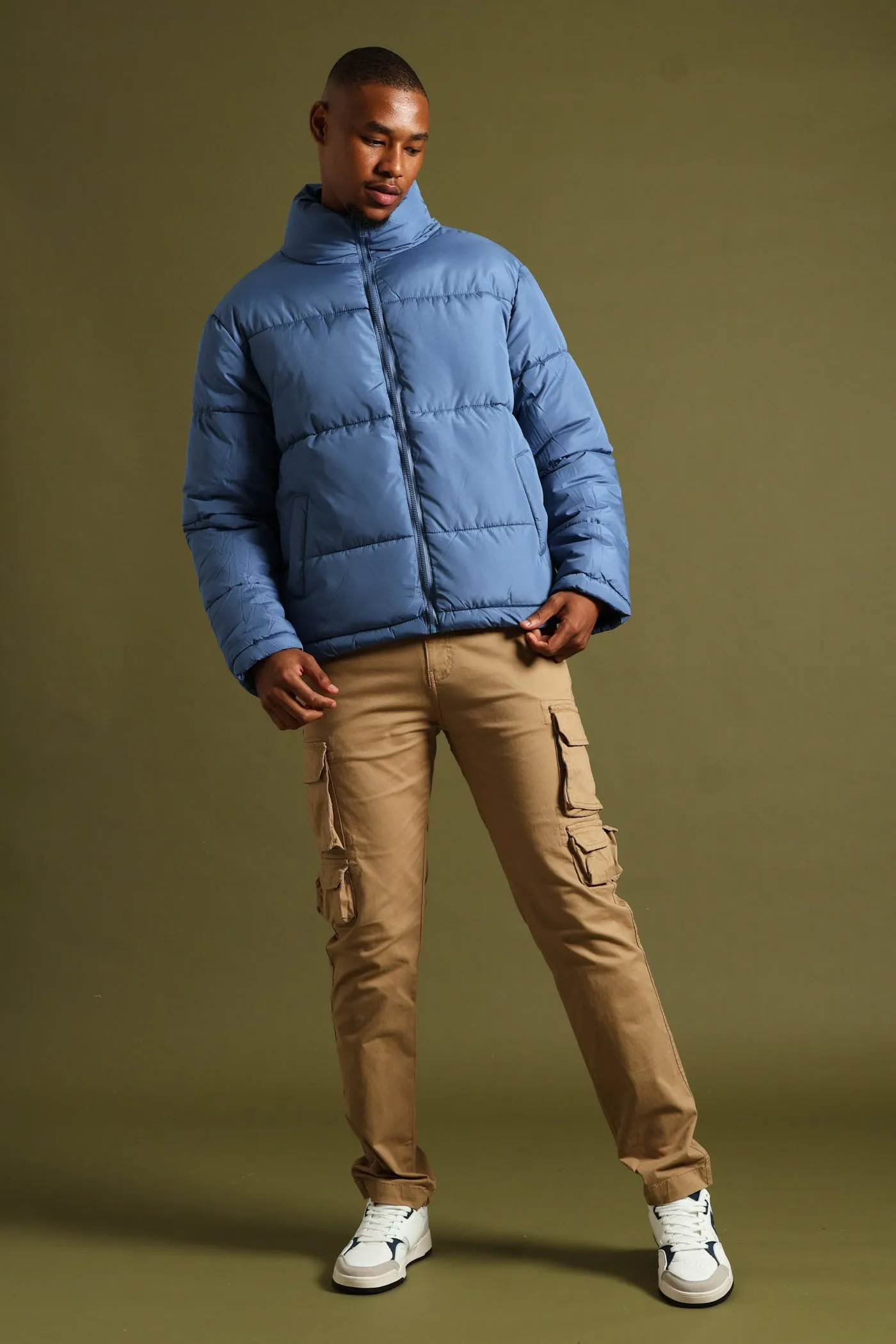 Basic Puffer - Blue