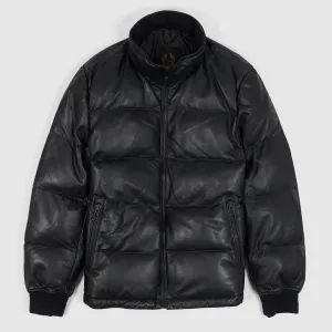 Belstaff Fine Quality Padded Nappa Leather Jacket