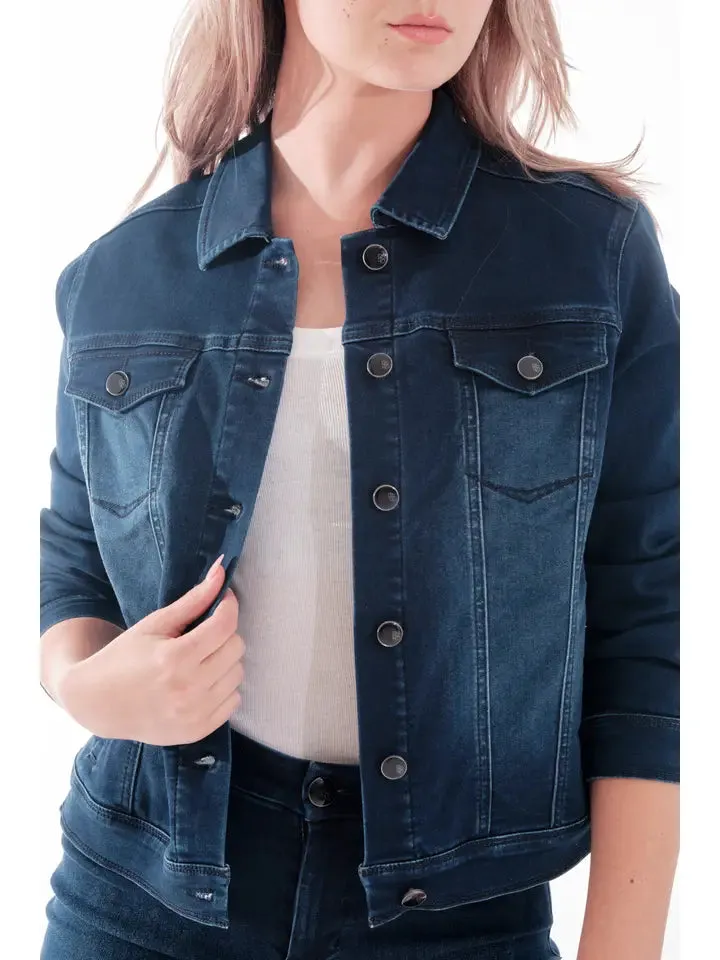 Better Butter Classic Denim Jacket in Blue