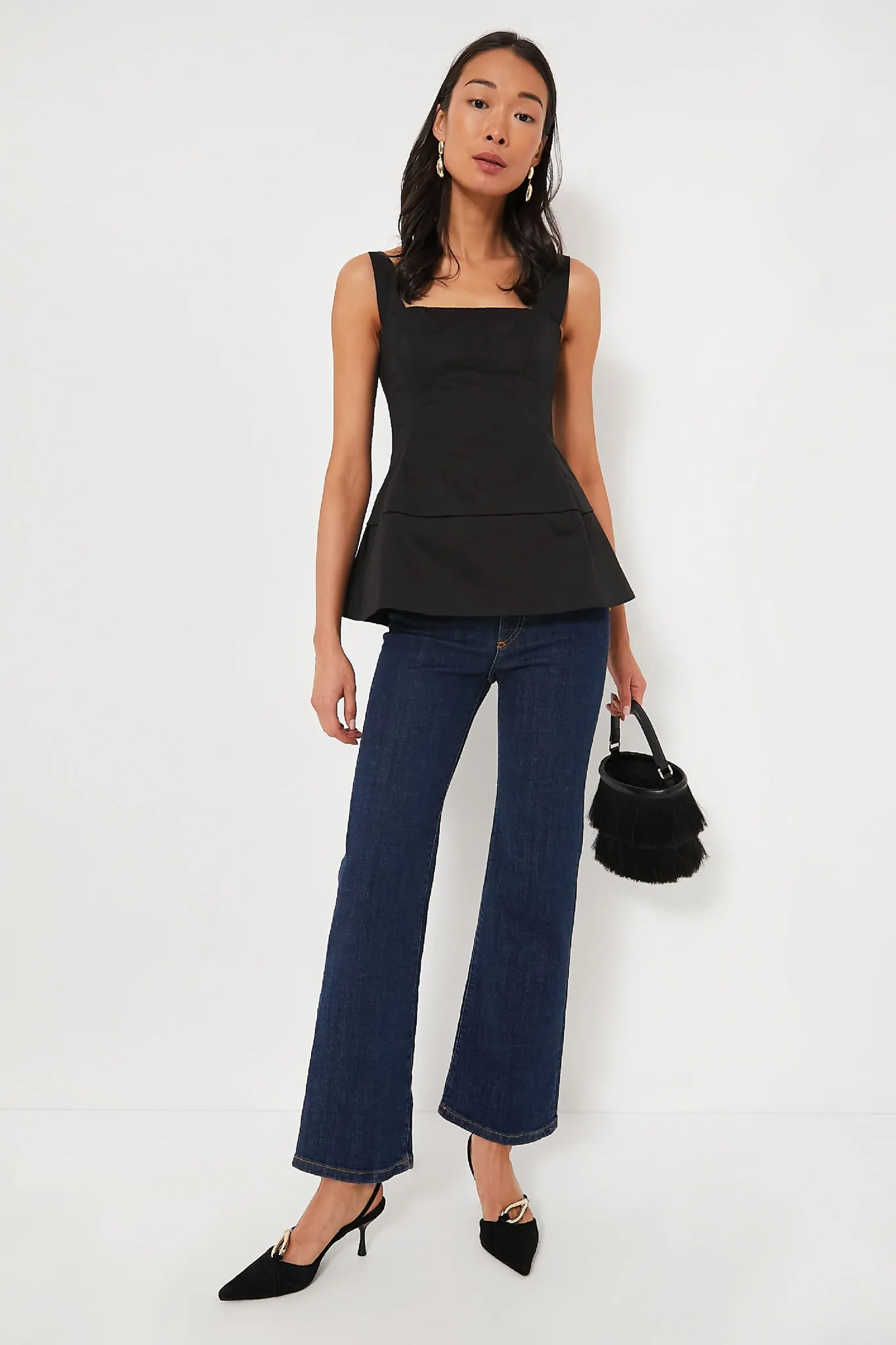 Black Frankie Top