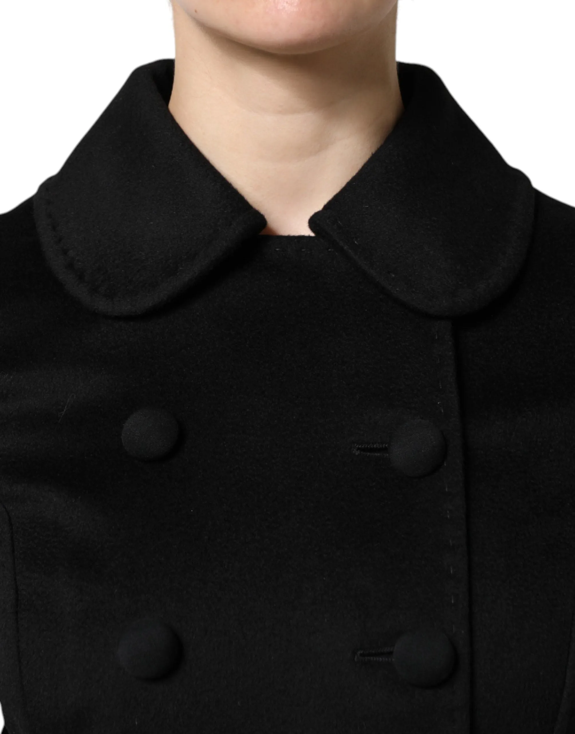 Black Wool Sartoria Italiano Blazer Jacket