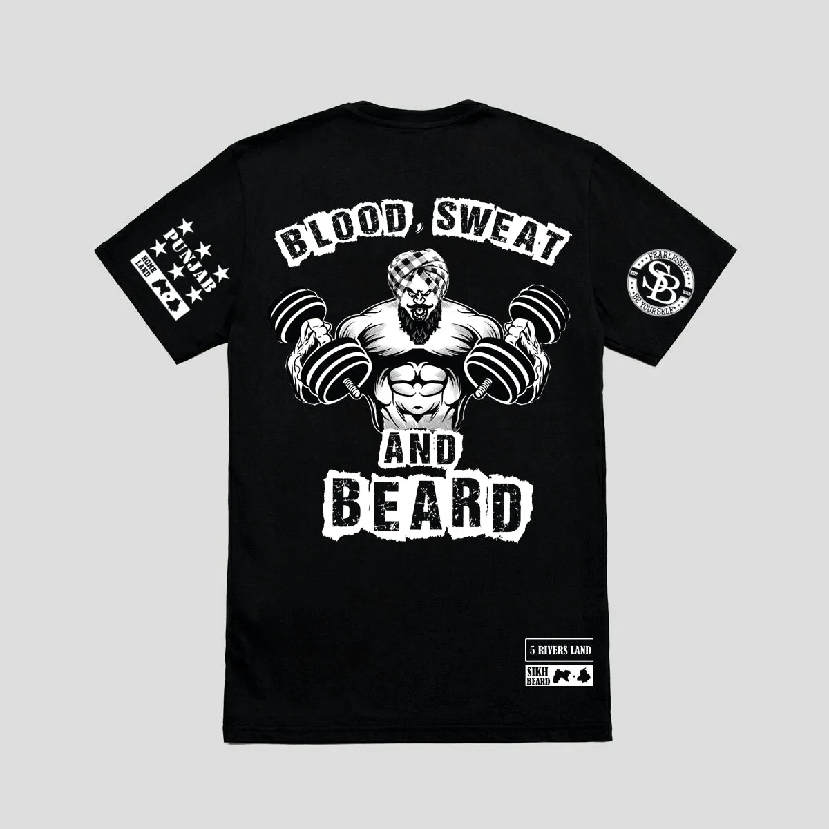 Blood Sweat And Beard T-Shirt/Full Sleeve