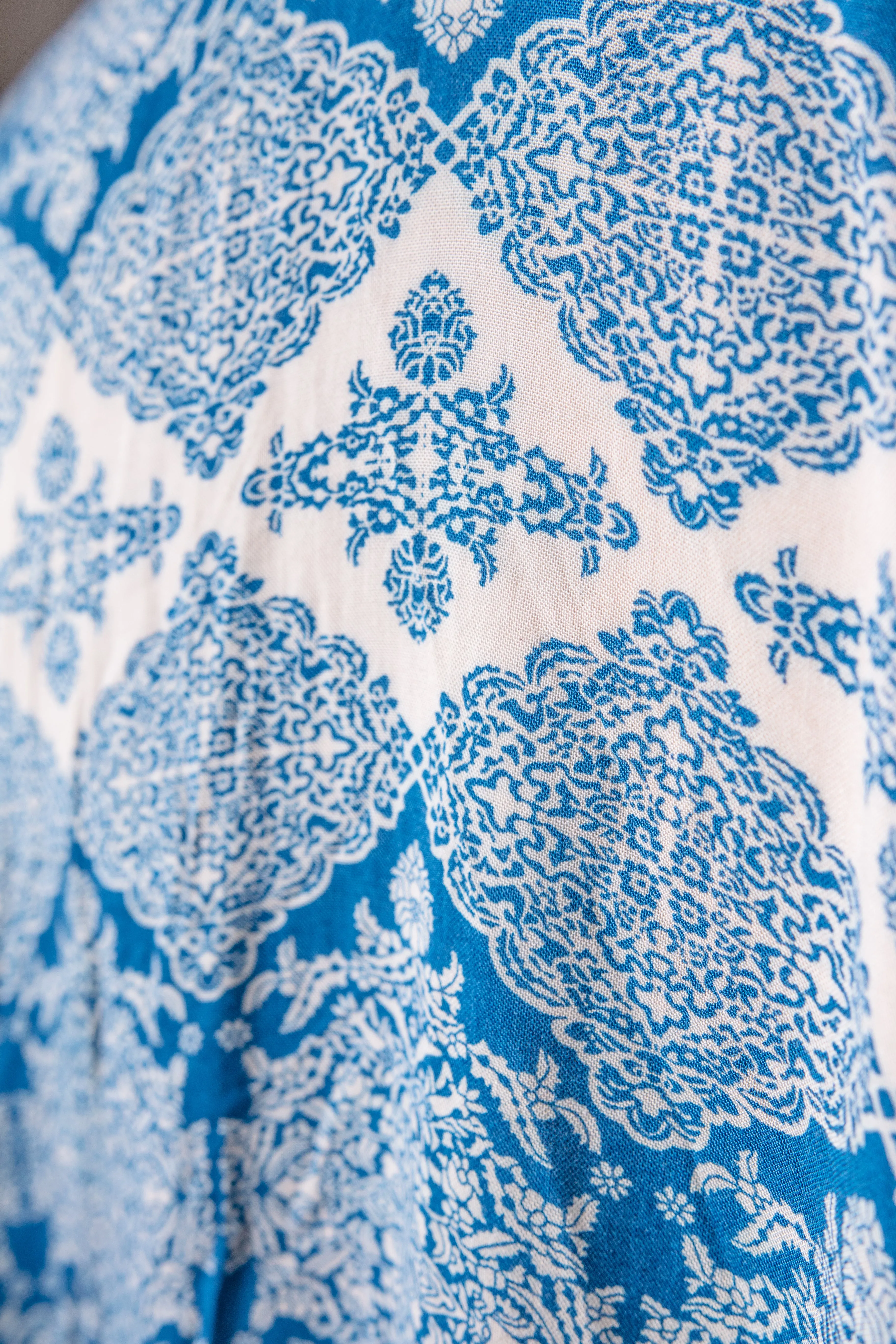 Blue Willow Kimono