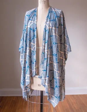 Blue Willow Kimono