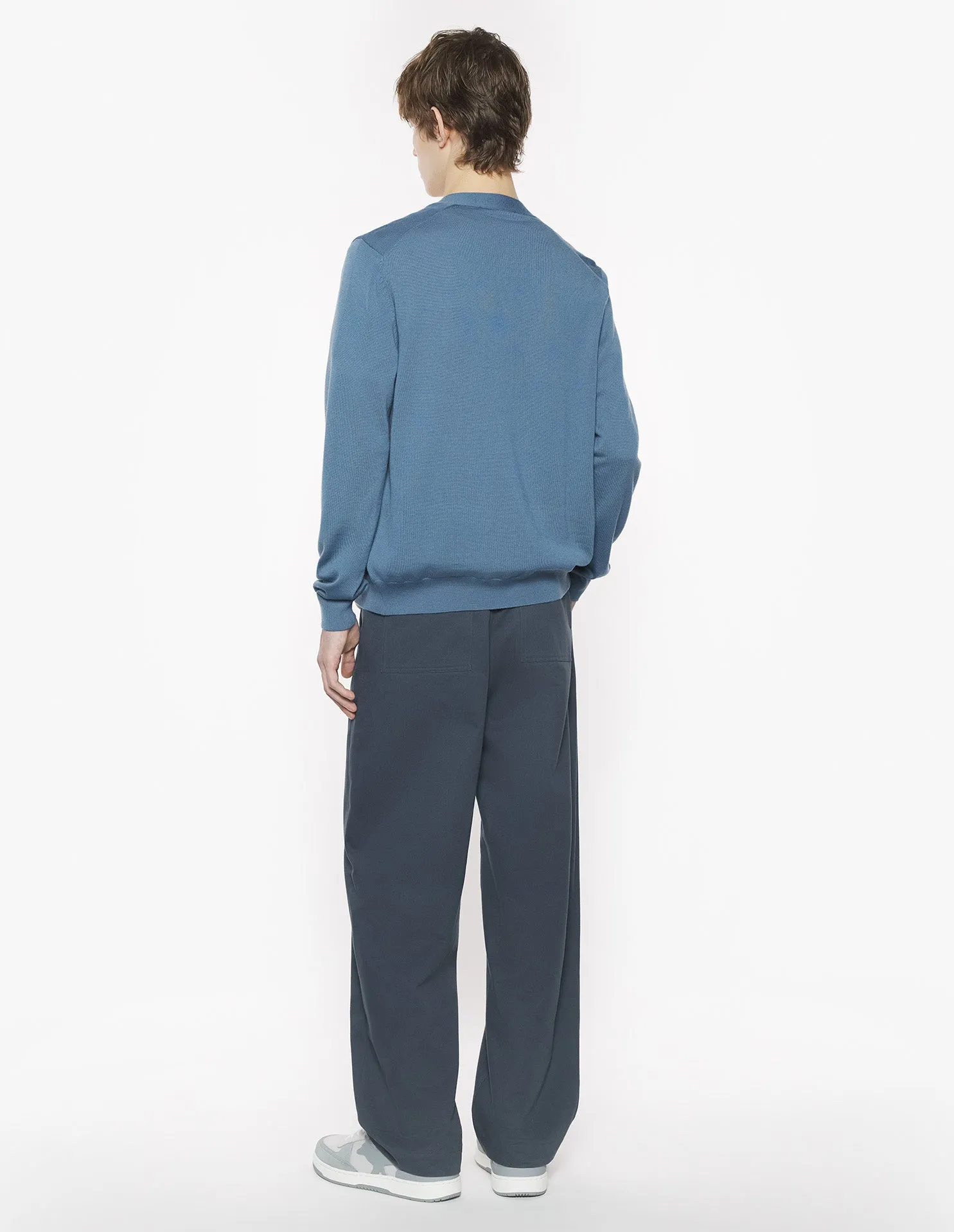 BOLD FOX HEAD PATCH REGULAR CARDIGAN