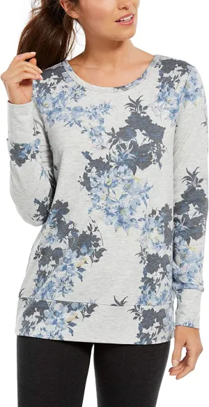 Charter Club Sweater, Cashmere Placed Argyle Tunic Cherry Blossom L