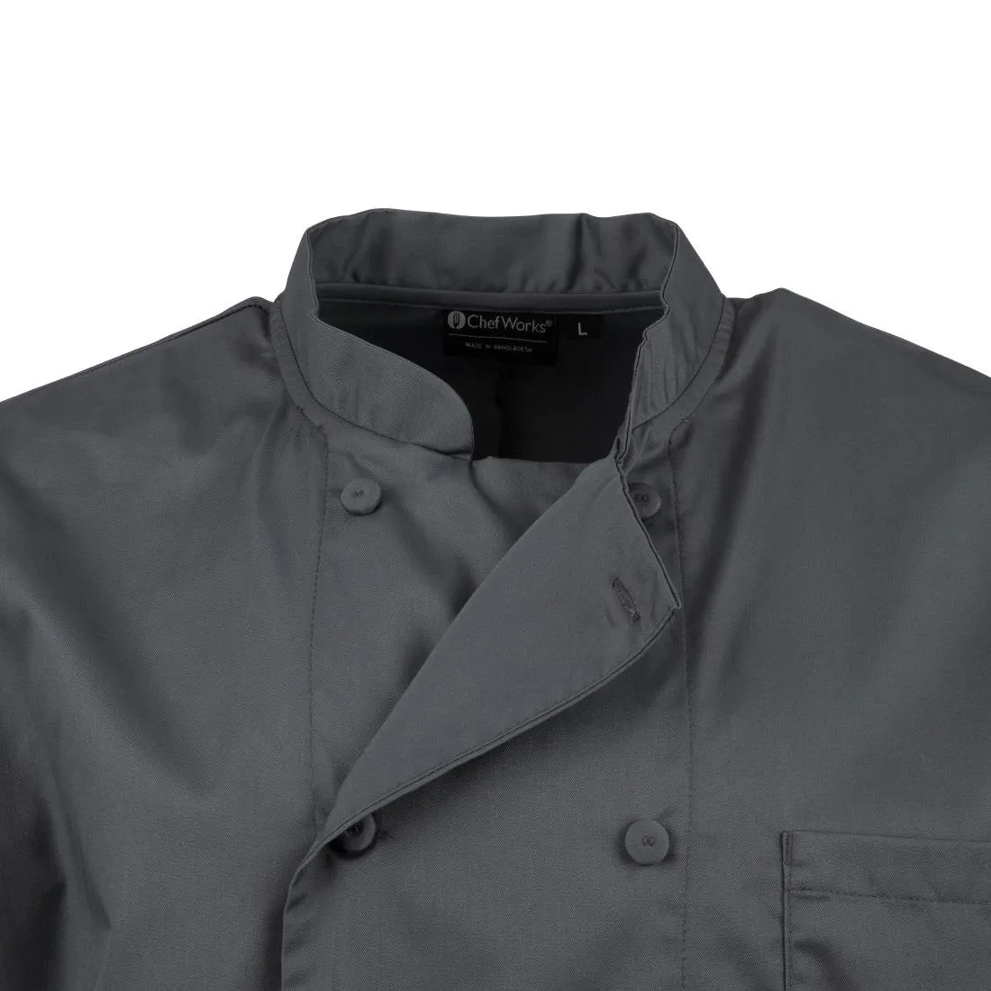 Chef Works Unisex Chef Jacket Grey XL