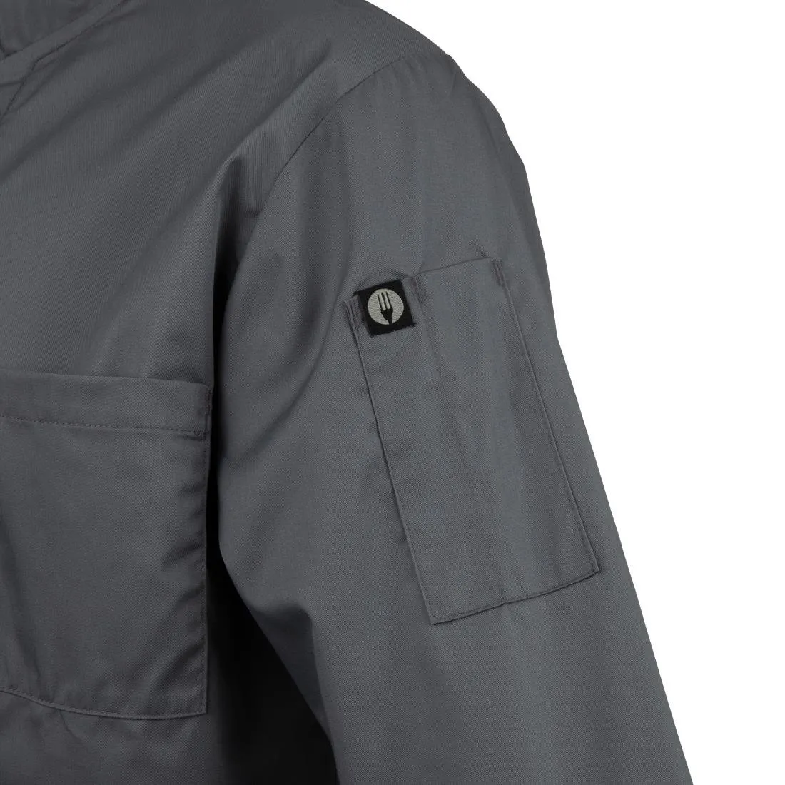 Chef Works Unisex Chef Jacket Grey XL