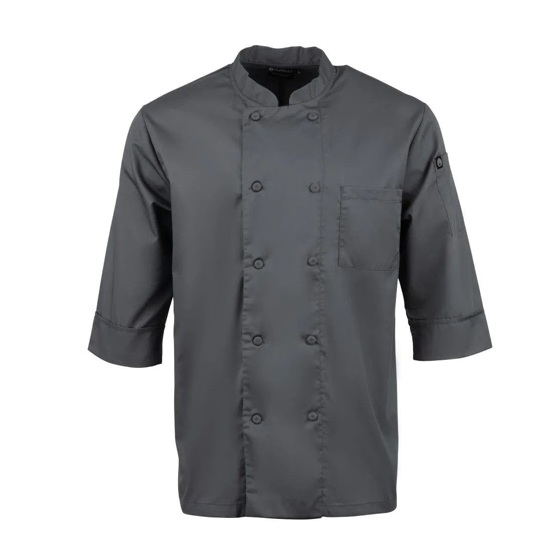 Chef Works Unisex Chef Jacket Grey XL