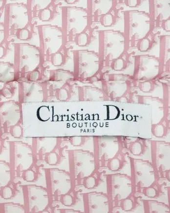 Christian Dior Pink Trotter Logo Puffer jacket