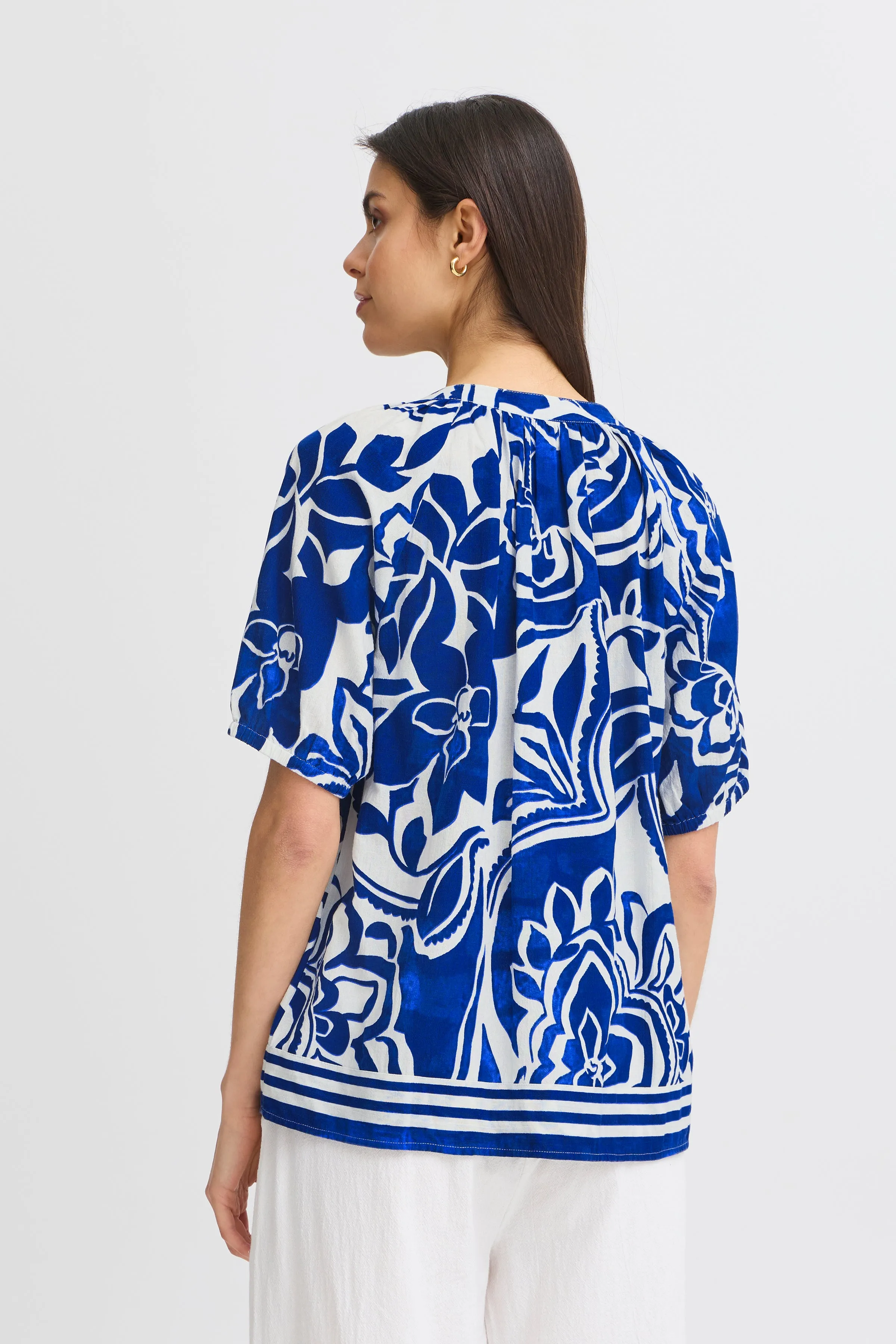 Cora Blouse | Blue Lolite Art