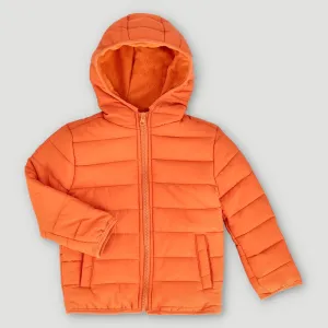 Core Puffer Jacket - Rust