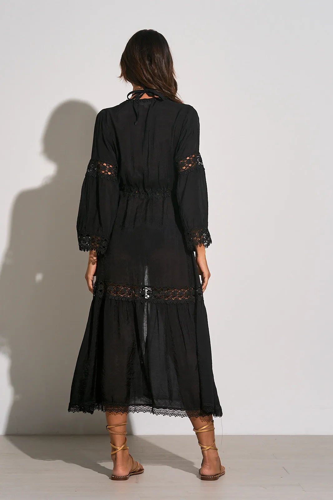 COVERUP LACE KIMONO