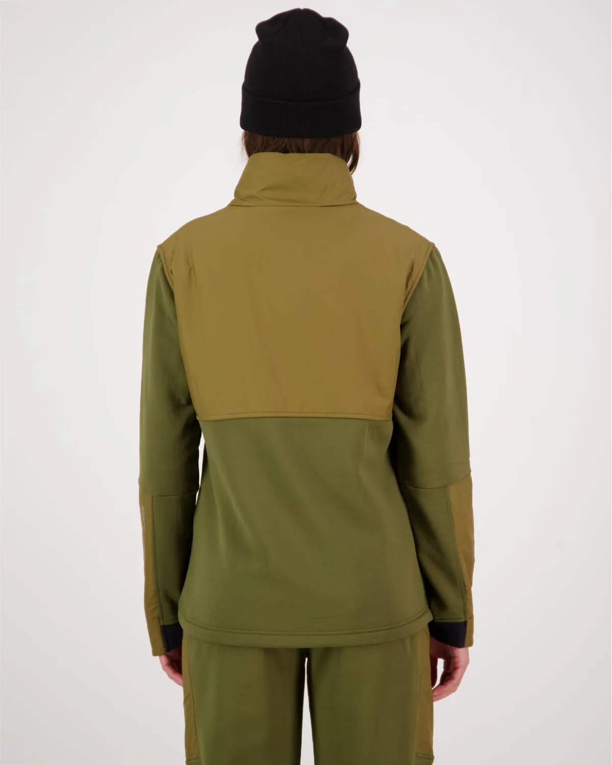 Decade Merino Fleece Pullover - Forest Floor