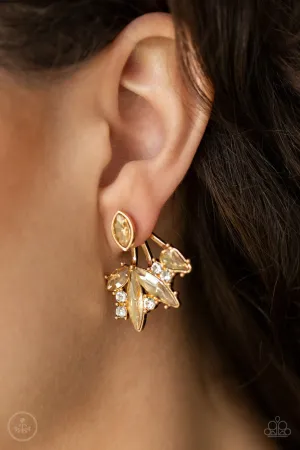 Deco Dynamite Gold Paparazzi Earrings