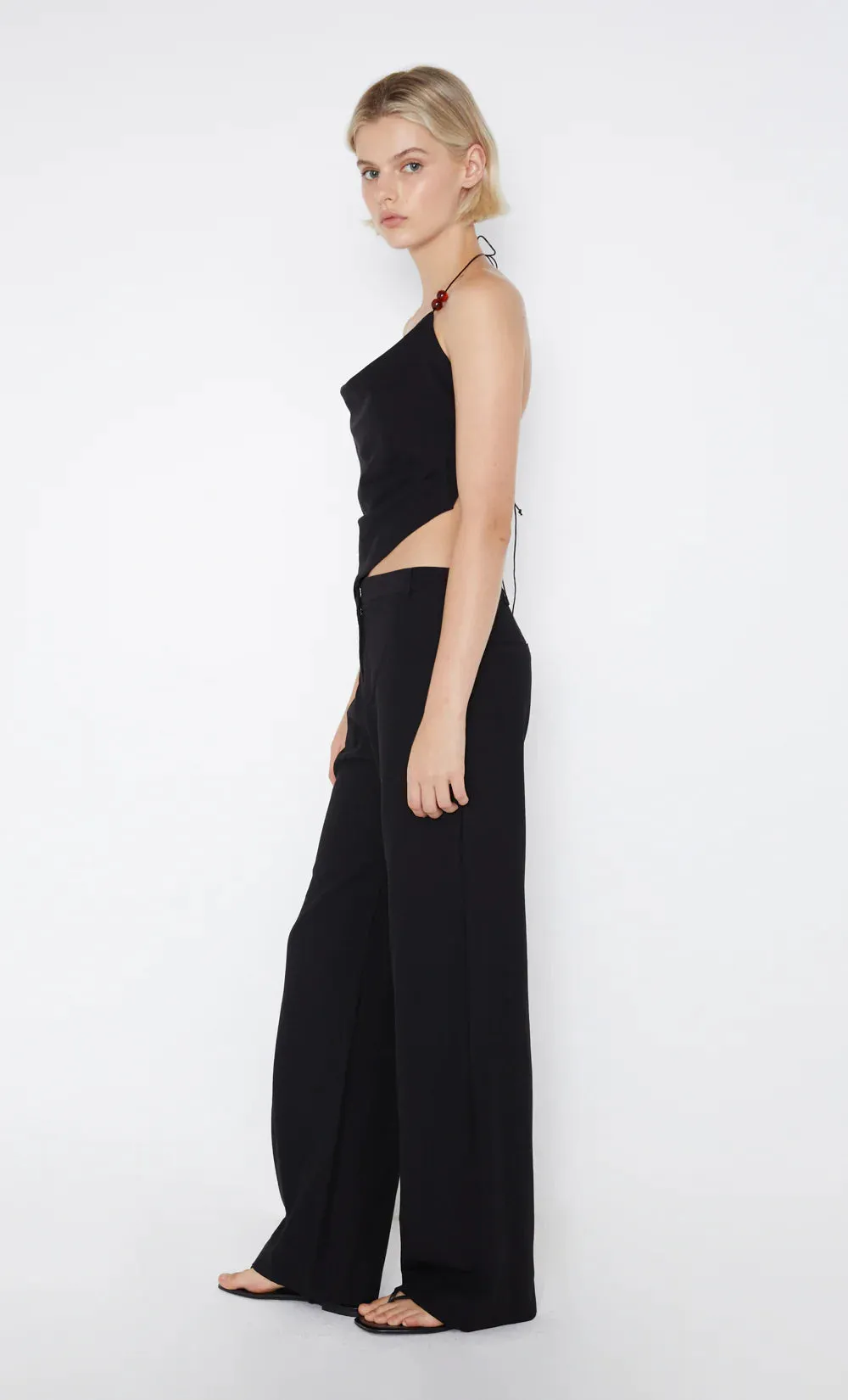 Desiree Halter Top - Black