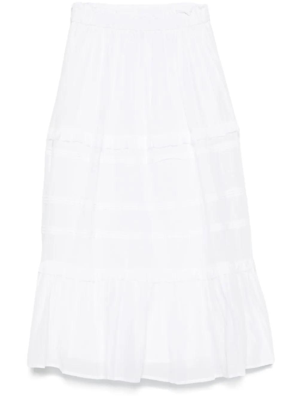 Diya long cotton skirt
