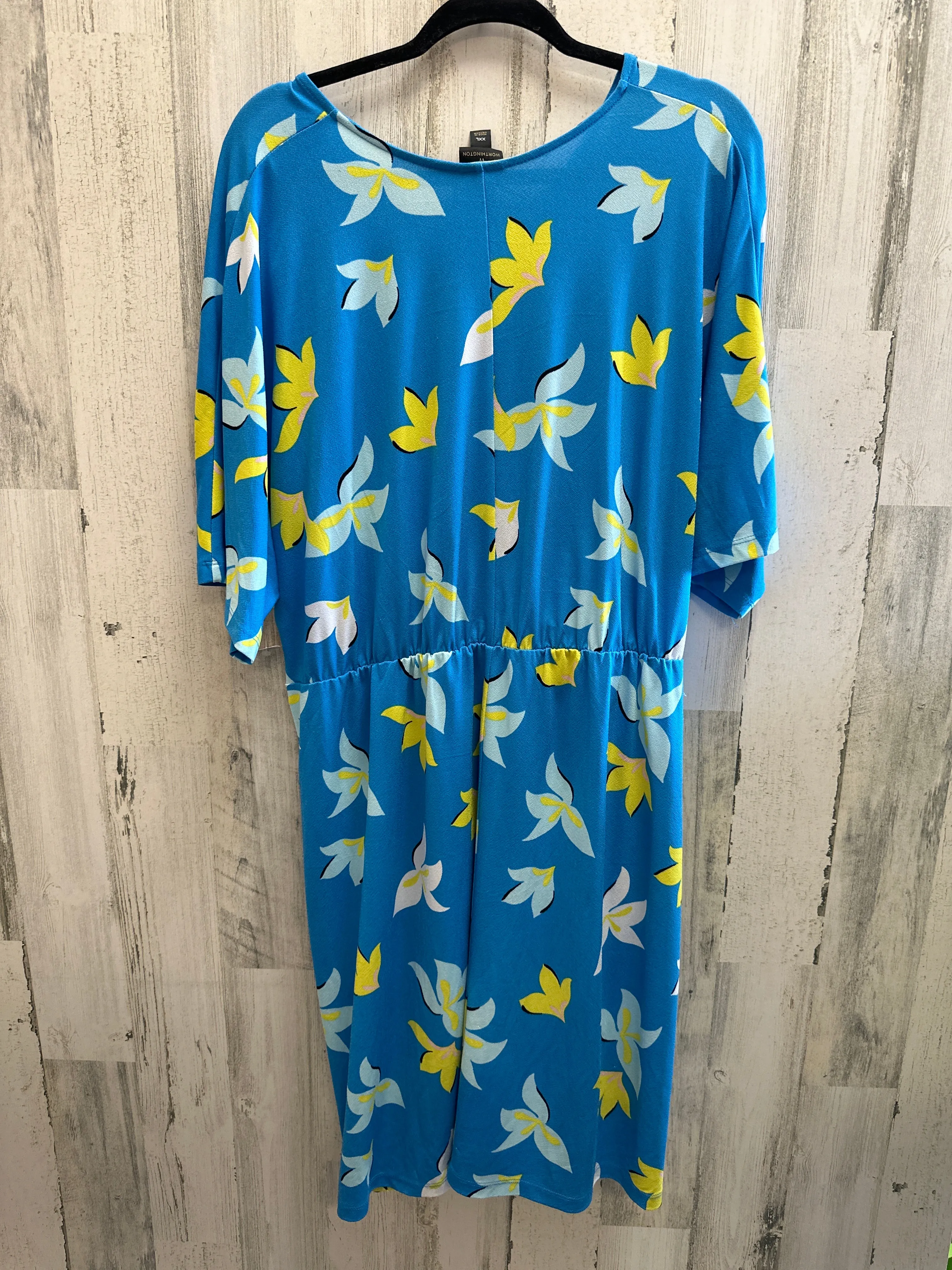 Dress Casual Midi By Worthington  Size: Xxl