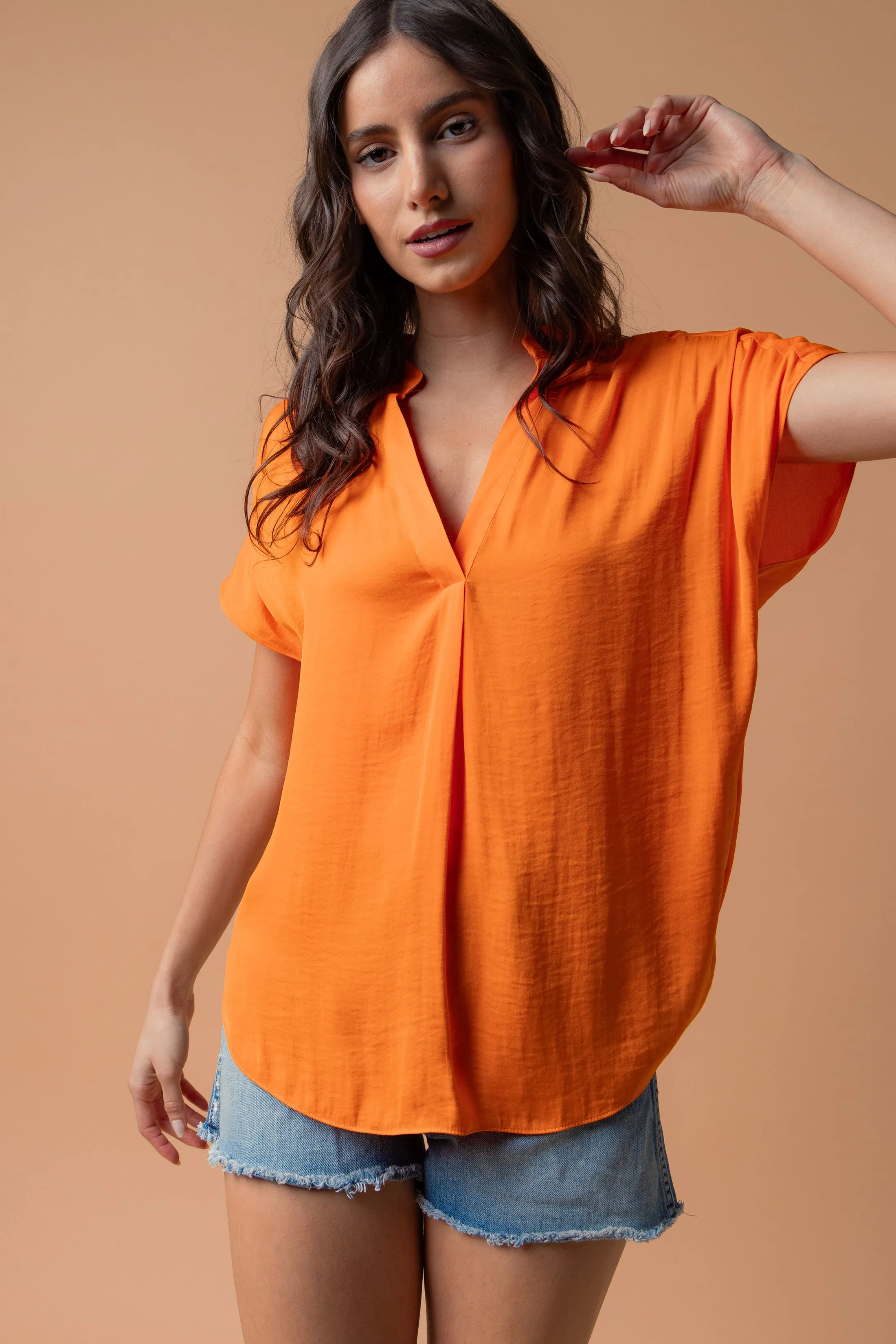 Drop Shoulder Blouse