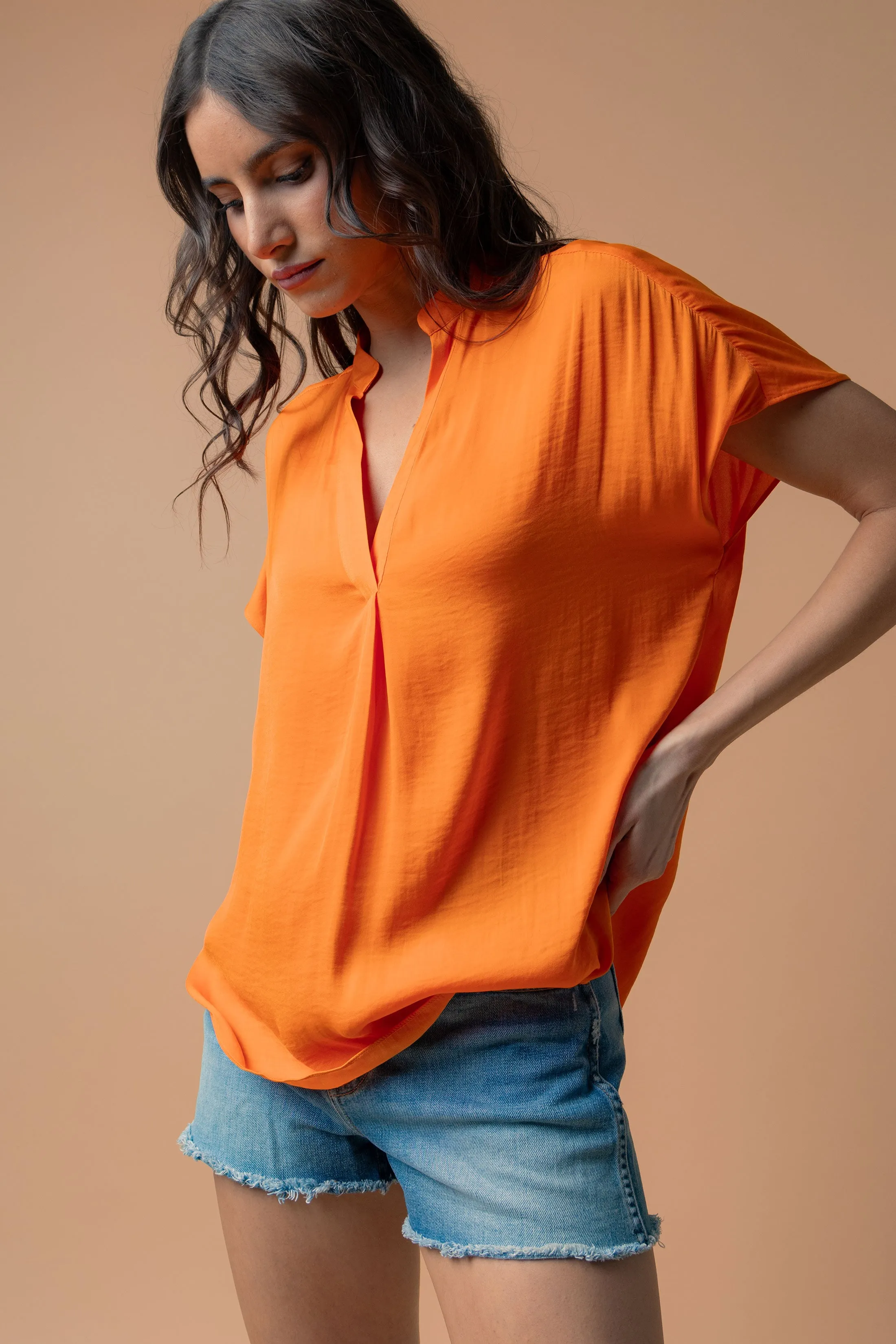 Drop Shoulder Blouse