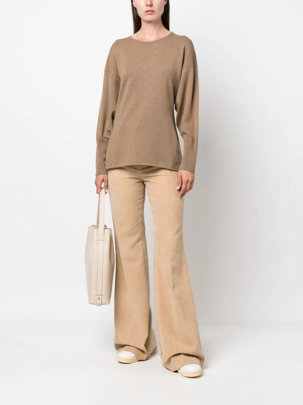 Fabiana Filippi Sweaters Camel