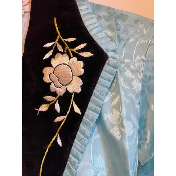 Fashion Mart Vintage Embroidered Robe Kimono NWOT