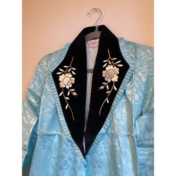 Fashion Mart Vintage Embroidered Robe Kimono NWOT