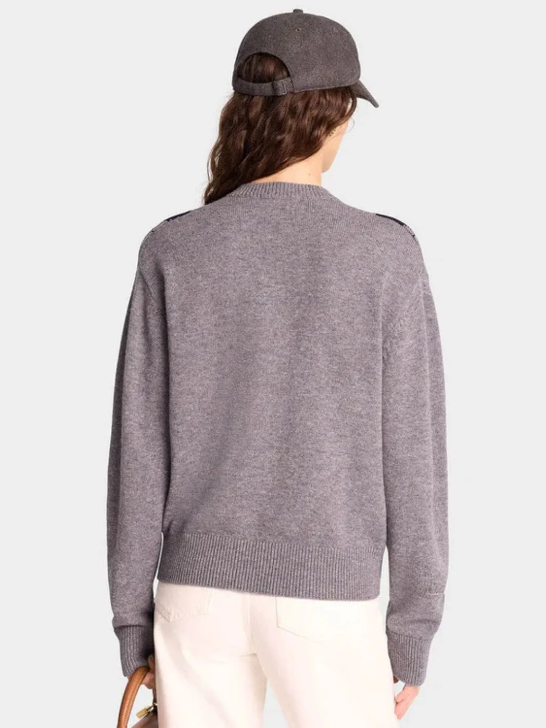 Genser | Serif Logo Argyle Sweater