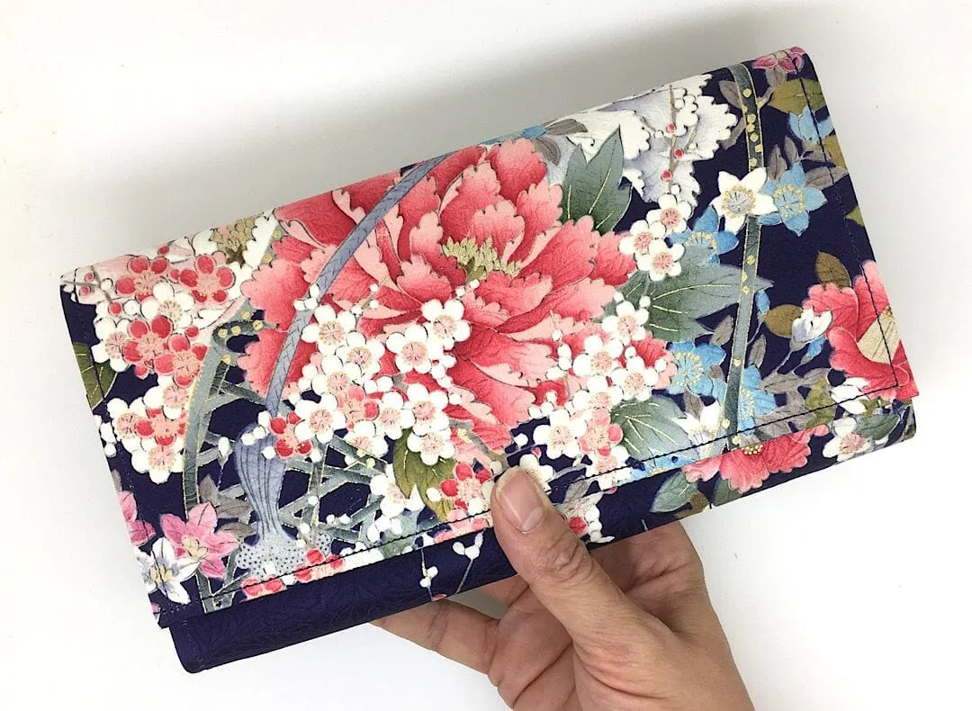 Ginkou Kimono Purse 5505P