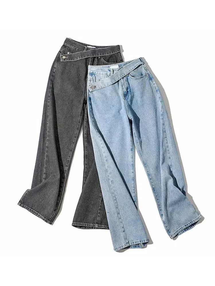 Giorgia - Elegant high-waisted jeans