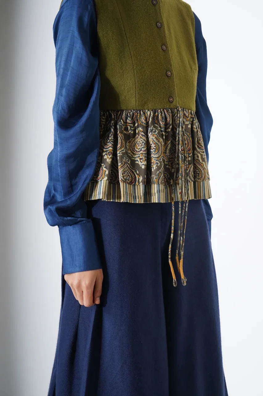 Gujju Jacket - olive green women