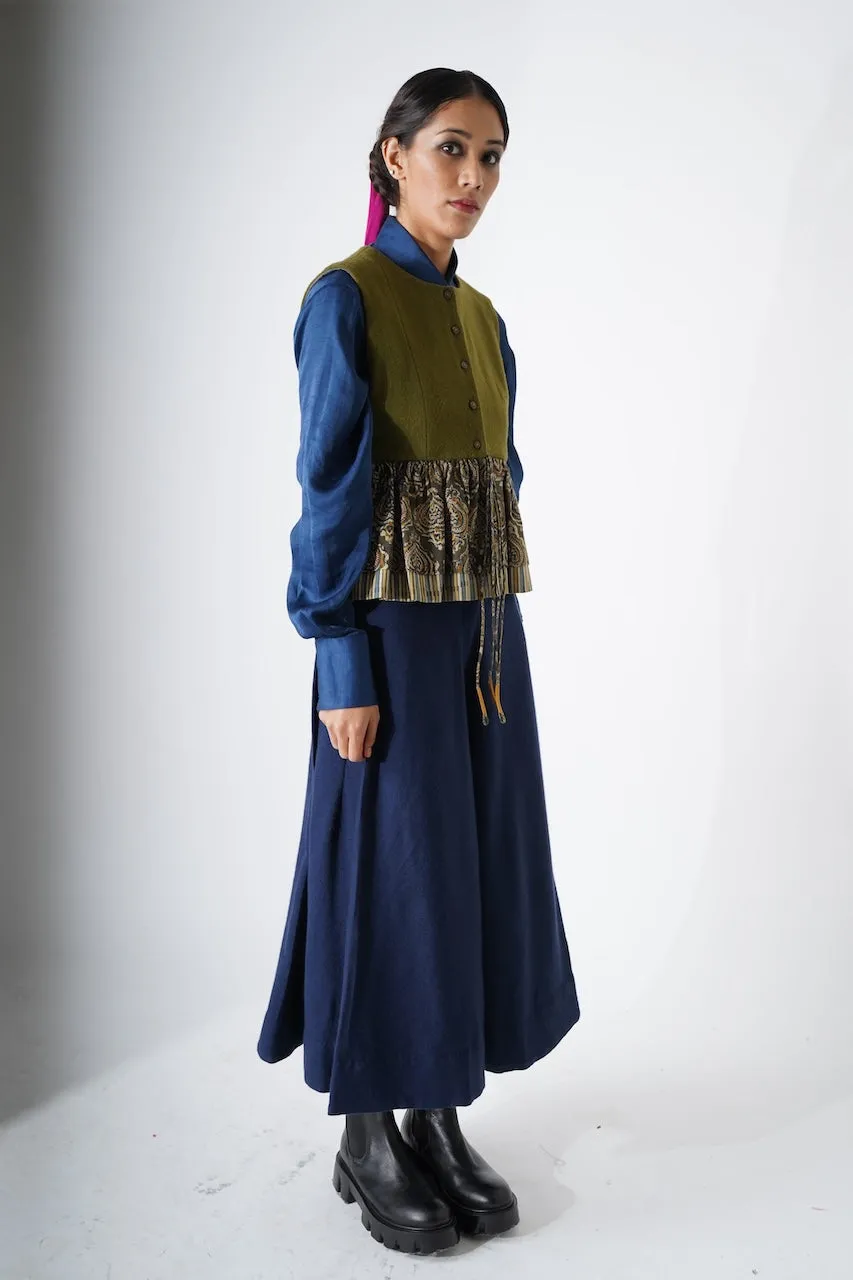 Gujju Jacket - olive green women